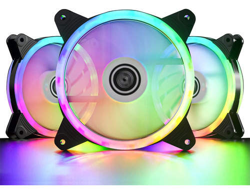 Ventiladores Rgb Direccionables De 4.724 In  Ds 5 V