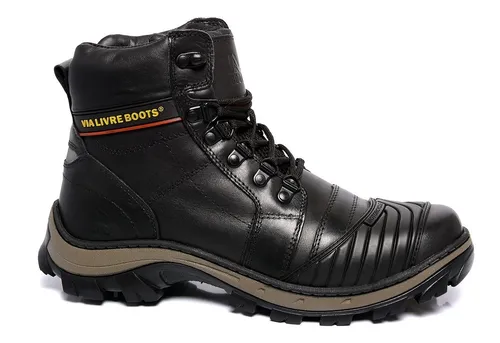 Bota para best sale motoqueiro mercado livre