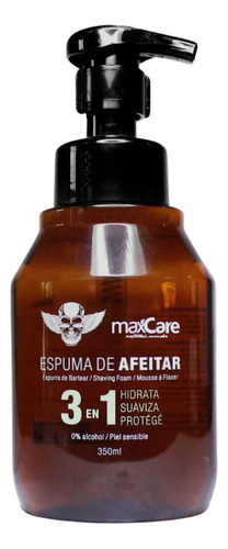 Espuma De Afeitar 3 En 1 Piel Sensible Barberia 350ml