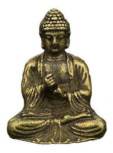 4x De Bronce De Buda Home , Oficina De Accesorios Para ,