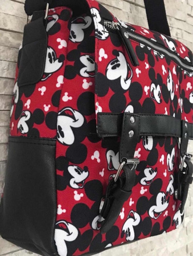 Bolsa Mickey Mouse Exclusividade Disney Store Tecido Nova