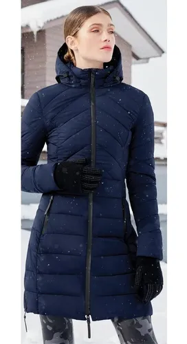 Chamarra azul marino mujer new arrivals