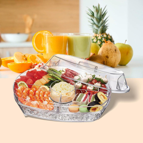 Bandejas De Fiesta Para Servidor De Buffet De Comida Fría