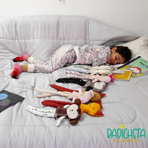 Imagen 8 de 9 de Kit Don Chancho: Cuento + Muñeco De Tela + Accesorios+ Bolsa