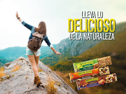 Barras de Granola Nature Valley Chewy Trail Mix 210g