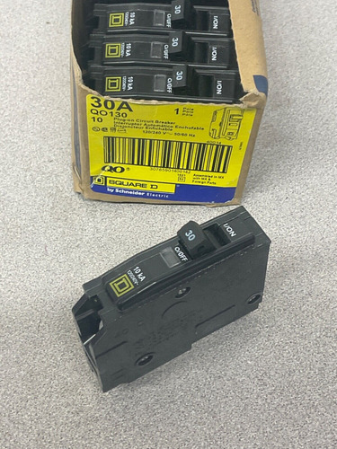 New Square D Qo130 1-pole 30-amp 120/240v Plug-in Circui Ttf