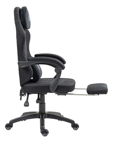 Silla Gamer Force Plus Z1 Soporte Hasta 120 Kg Negro Material Del Tapizado Tela Pvc Algodon Nylon