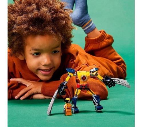 Imagem 7 de 8 de Lego Marvel - Armadura Robô Do Wolverine X Men 141 Peças