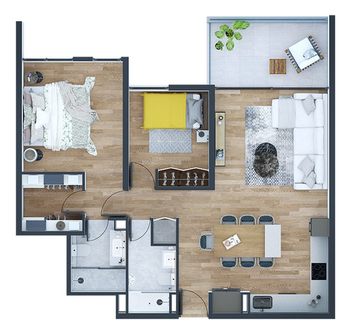 Dpto. Nuevo En Venta 2d/2b - El Nogal - Av. Vitacura