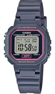 Reloj Casio La20 4a Rosa Dama Digital Correa Full