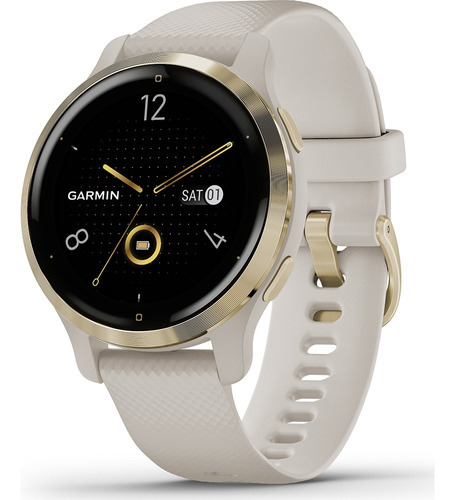 Garmin Reloj Smartwatch Venu 2s Pequeño Edad Fitness Amoled Color Del Bisel Tundra