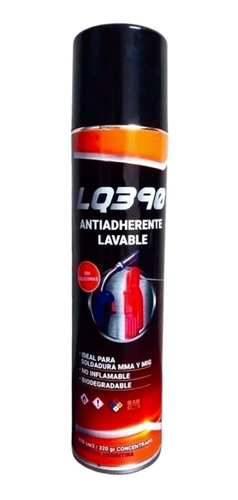 Antiadherente Aerosol Para Soldaduras Mig Mag Lusqtoff Lq390