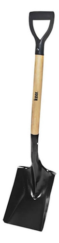 Pala Cuadrada Lamina Calibre 16 Mango Corto Puño Santul 7429