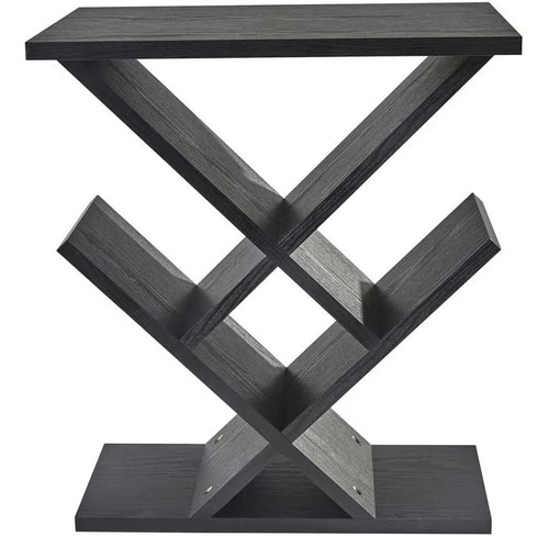 Mesa Decorativa En Zigzag, Estantería De Mesa, Mesa Au...