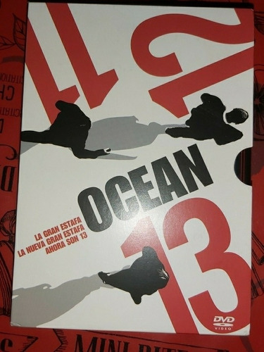 Ocean's Trilogy (trilogía De Ocean) Dvd Original 