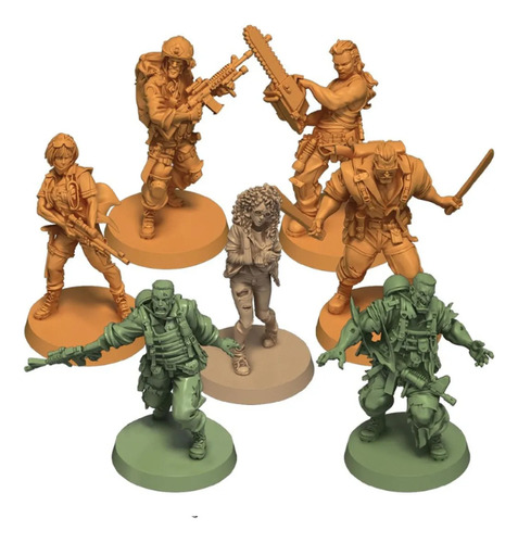 Juego de Mesa Zombicide Segunda Edición Fort Hendrix Asmodee
