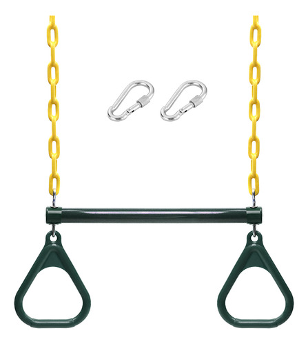 Set Columpio Trapecio.anillos Parque Infantil