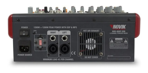 Mesa Novik Nvk 800p Usb -(19690) Usado Em Perfeito Estado