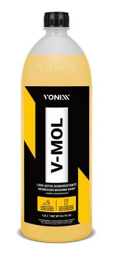 Shampoo Desengrasante V Mol 1,5l Vonixx Poder De Limpieza