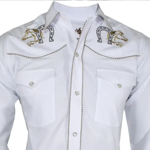 Camisas vaqueras con caballos sale