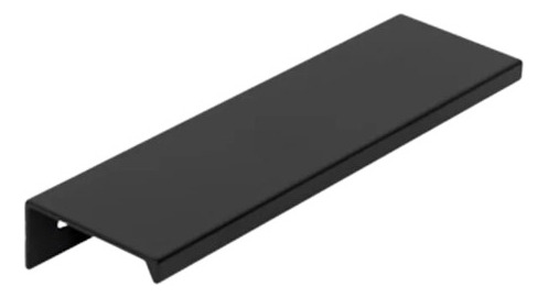 Tirador De Aluminio En L Negro 15 Cm Pack 4 