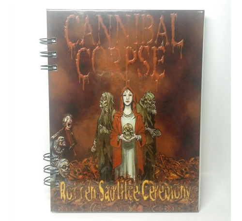 Imagen 1 de 2 de Cannibal Corpse Cuaderno 15*20 Cms 90 Hojas