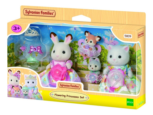 Conjunto Das Princesas Floridas Sylvanian Families Original