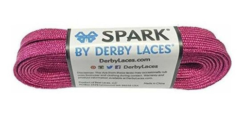 Derby Cordones Rosados ¿¿spark 108 Pulgadas Del Patín Del Co