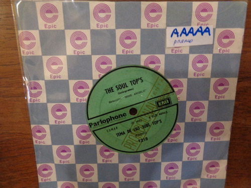 The Soul Top's Tema De Los... Disco Simple Promo Vinilo F