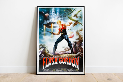 Poster Afiche Flash Gordon 60x90 - Solo Lámina