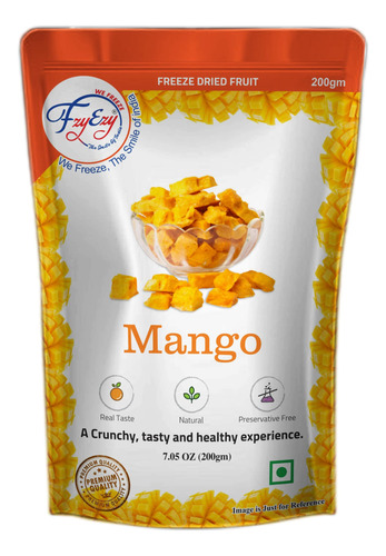 Fzyezy Fruta De Mango Liofilizada Natural Para Ninos Y Adult