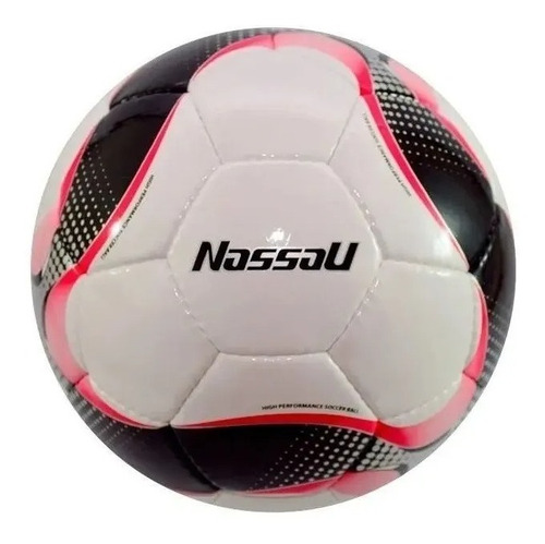 Pelota Futbol Nassau Trapper Profesional Cesped Natural N°5