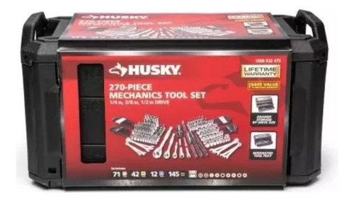 Set De Herramientas Husky Mechanics Tool Set 270 Piezas