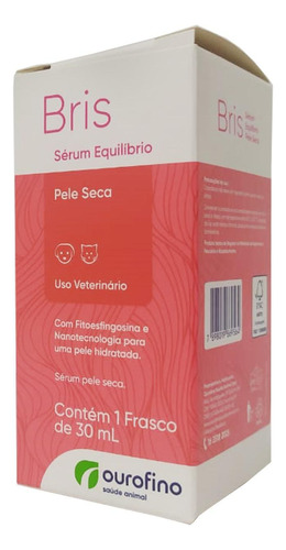 Bris Sérum Equilíbrio Pele Seca Cães E Gatos 30ml