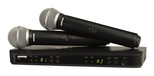 Microfono Inalambrico Shure Blx288 Dual Vocal Pg58