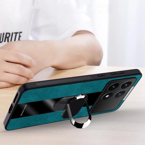 Funda Para Xiaomi Poco F6 Pro 5g Sólido Resistente Anillo