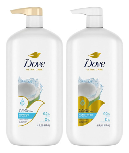 Dove Shampoo And Conditioner Set - Nourishing Secrets Champú