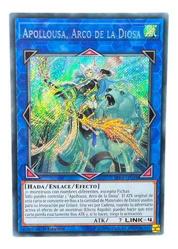 Apollousa Bow Of The Goddess Rising Rampage Yugioh Español. (Usado)