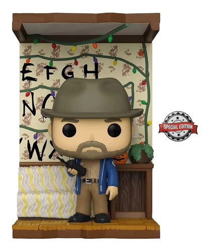 Funko Pop Deluxe - Stranger Things - Hopper At Byers House