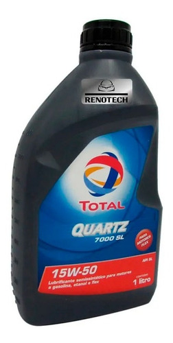 Oleo 15w50 Sl Total Quartz 7000 Semissintetico 1 Lt 176457