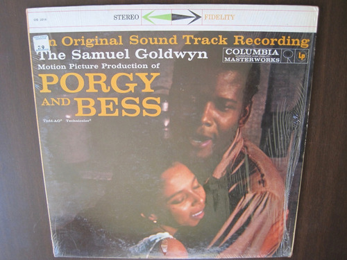 Porgy And Bess Lp Original Soundtrack Columbia Usa Banda S.
