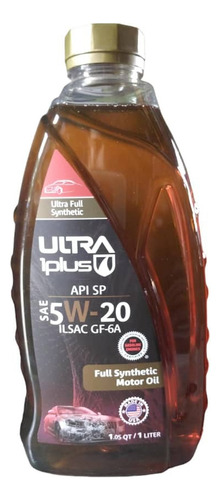 Aceite Ultra Plus 5w-20 Full Sintetico