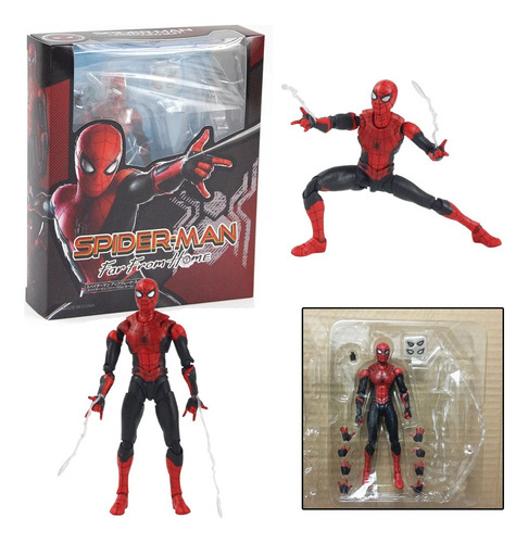 Vingadores Spiderman Super Hero Figura Articulada Modelo Bri