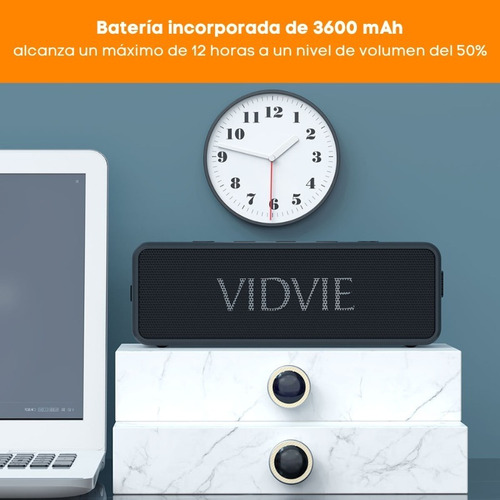 Parlante Portátil Bluetooth Vidvie Sp914 Resistente Al Agua