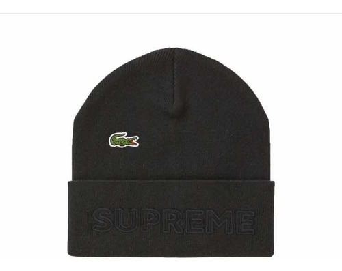 Beanie Supreme X Lacoste 100% Original, Precio Negociable