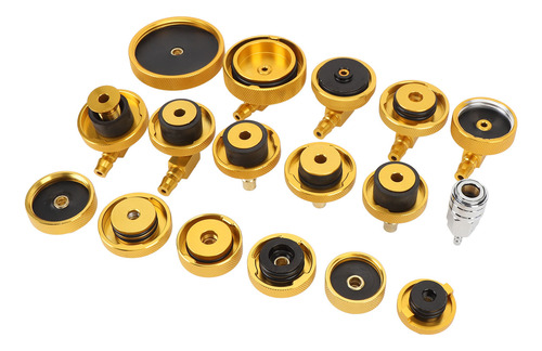 Kit De Purga De Frenos De Aluminio, 17 Piezas, Adaptador De