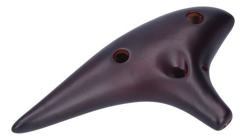 Flauta Clásica De Concha De Dolomita De Ocarina Alto De 12 H