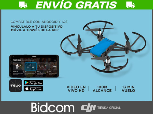 Drone Dji Tello Boost Combo Con Camara Hd Ultimo Modelo Gtia