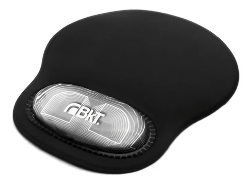 Imagen 1 de 1 de Mouse Pad BKT BKTGEL de pvc y tela 270mm x 211mm negro