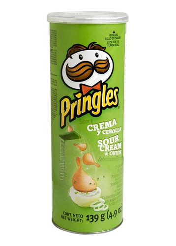 Papas Fritas  Crema Ceb124- 137 Gr Pringles Snack